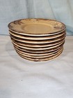 Franciscan  Interpace Cafe Royale  Bread   Butter Plates  Set Of 10  Usa  Nice 