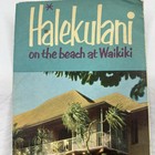 1950s Halekulani Hotel Resort Map Brochure Lot Waikiki Hawaii Vintage Original