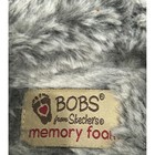 Bobs From Skechers Keepsakes Ice Angel Charcoal Gray Shoes Cable Knit Slippers 8