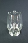 30-oz Blown Glass Pitcher 6 1 2  Tall With Wallace Sterling Base U-15 Model