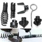 7x Cutter Set Drain Cleaner Plumbing Snake Cable Auger Clog Sewer Unblocker Tool