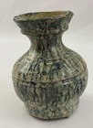 Chinese Han Dynasty Green Glazed Pottery Small Vase C  220 Ad Provenance