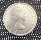 1959  Canada  1 Dollar Silver Coin  80   Queen Elizabeth  Estate Sale 