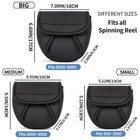 Spinning Fishing Reel Cover Neoprene Wheel Protective Waterproof Storage Bag 