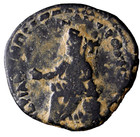 Large Sestertius Arabia  Petra  Hadrian  117-138  Biblical Decapolis Roman Coin