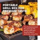 Camp Chef Deluxe Bbq Grill Single Burner Accessory Cooking Dimensions 14 In  X