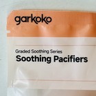 Garkoko Baby Pacifiers 4 Pack Soothing Silicone Bpa Free