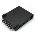 6 Port Mini Wall Mount Fiber Panel St Mm