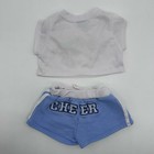 Build A Bear Limited Too Cheerleading Cheer Embroidered Outfit Teddy Clothes Set