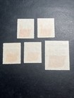 China Prc 1950 Sc 60-64 C6 National Flag Reprints Set