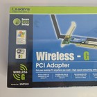 Linksys Wmp54g Wireless-g Pci Adapter With Antenna New   Sealed