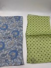 Linen Pocket Square Scarf Handkerchief Lot Summer Wilkes Bashford 13 In