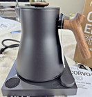 Fellow Corvo Ekg Pro Matte Black  Walnut Electric Pour Over Tea Kettle  New