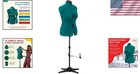 Sew You Dress Form - Adjustable Female Mannequin For Sizes 12-18 In Opal Green