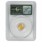 1849 No L Liberty Head Gold Dollar  1 Pcgs Ms 63