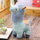 25cm Smile Alpaca Llama Plush Animals Toy Cute Stuffed Doll Household 