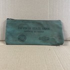 Vintage Davison State Bank Zippered Money Deposit Bank Bag Davison  Michigan