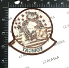 Us Navy Tomcat Fighter Squadron Vf-11 Red Rippers Desert   Tan Patch  n24 