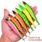 60pcs Fishing Lure Kit Swimbaits  Crankbaits Poppers For Freshwater