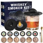 Electric Whiskey Smoker Kit With 6 Flavors Wood Chips  Cocktail Smoker Kit 