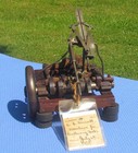 1858 Machine For Leathering Tacks   Nails  Patent Model No  20821  C l  Russell