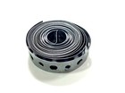 New - Plumbers Tape 10 Ft Roll Metal Hanger Strap Perforated Banding Iron Diy