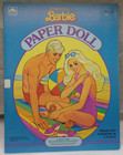 Lot Of 2 Vintage Uncut  barbie Paper Doll  Barbie Fashions   More Whitman 1962