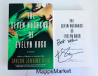 The Seven Husbands Of Evelyn Hugo Signed By Taylor Jenkins Reid 1st Hc Inscribed