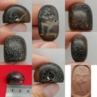 Roman Old Agate Intaglio Seal Stone Bead