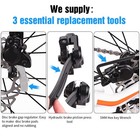 4 Pairs Bike Brake Pads bicycle Brake Pads With Installation Tools