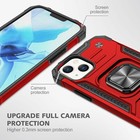 For Iphone 14 13 12 11 Mini Pro Xr X Max 6 7 8 Se Plus Kickstand Ring Case Cover