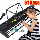 61-key Digital Music Piano Keyboard - Portable Electronic Musical Instrument