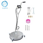 24  Pressure Washer Surface Cleaner 6000psi Quick Connect W  Handles   Wheels