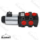Hydraulic Solenoid Selector   Diverter Valve  30 Gpm   10 Sae Ports
