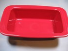 Fiestaware Red Loaf Pan Bread Baking Baker Dish Fiesta Hlc Usa