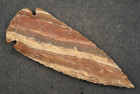 Lots Of Colors 3 9  Flint Arrowhead Spearhead Stone Point Knife Blade I-641