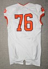 Clemson Tigers Football Jersey Mens 48 L White Game Worn Team Issued Nike  76
