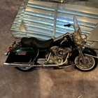 Maisto Black And Silver Harley Motorcycle
