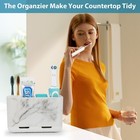 Toothbrush Holders For Bathrooms Organizers And Storage  Large Tooth Brush Ho   