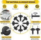 400pcs Black Pop Rivets Assortment Kit  8 Sae Sizes Aluminum Rivets 1 8  3 16   