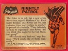 1966 Topps Batman Black Bat Nightly Patrol  14