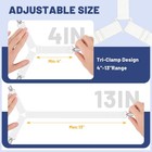 Adjustable Bed Sheet Straps  Elastic Fasteners With Metal Clips  Sheet Grippe   