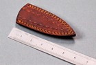 6  Inches Custom Hand Made Pure Cow Leather Sheath For Fixed Blade Knife 1446