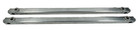New 2 Ea  Us Military Folding Cot Replacement Aluminum End Bars Railing Tubing
