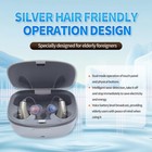 Otc Rechargeable Hearing Aids For Seniors Adults With Noise Reduction Behind Ear
