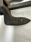 Rare Vintage Cast Iron Boat Anchor 5 Lb Clayton Anchor Daytona Beach Fla 