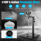 5 Gallon Pneumatic Paint Mixer W  Stand Air Agitator Blender Stirrer Mixing Tool