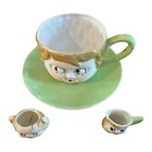 Antique Nippon China Child s 3-piece Googly-eyed Tea Set