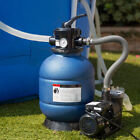 Xtremepowerus 2400gph 13  Sand Filter For Above Ground Pool W  Pool Pump Intex