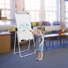 White Board Whiteboard With Stand Magnetic Dry Erase Board Double Sided 36    24 
